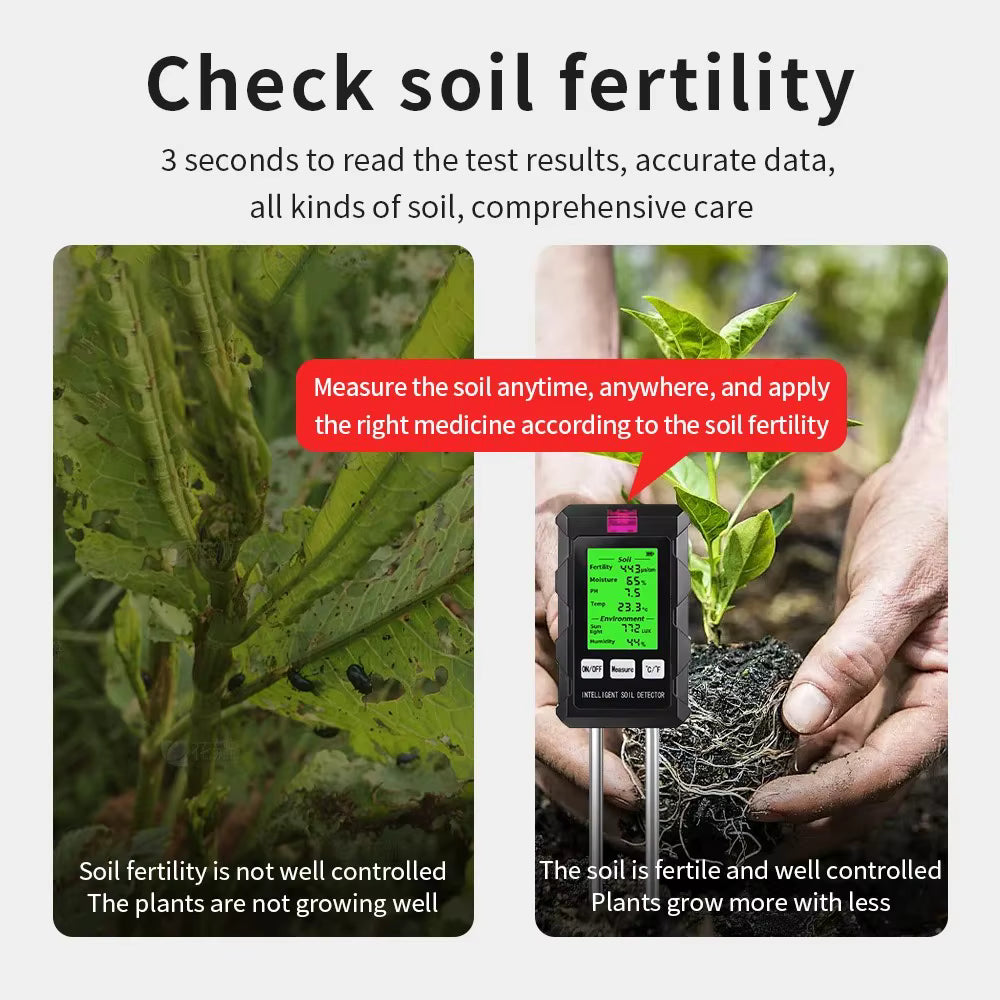 6-in-1 Digital Plant Health Meter
