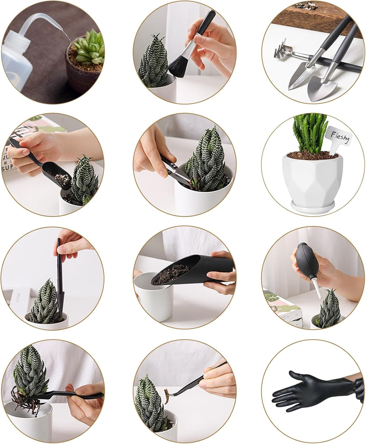 25-Piece Complete Indoor Plant Care & Repotting Kit