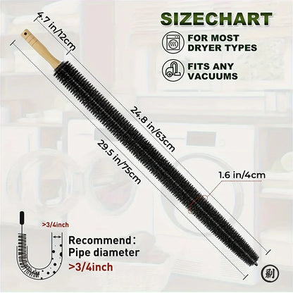 Radiator Cleaner Brush Washing Machine Lint Cleaning Brushes Long Flexible Dryer Vent Cleaner Duster Household Cleaning Tools
